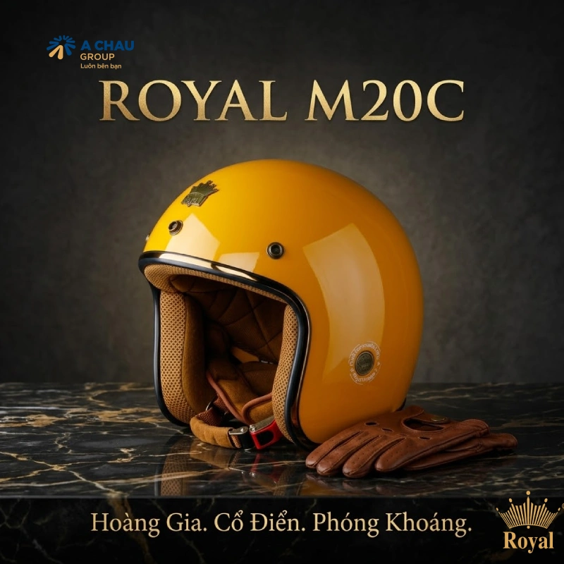 Royal M20C màu vàng cuốn hút