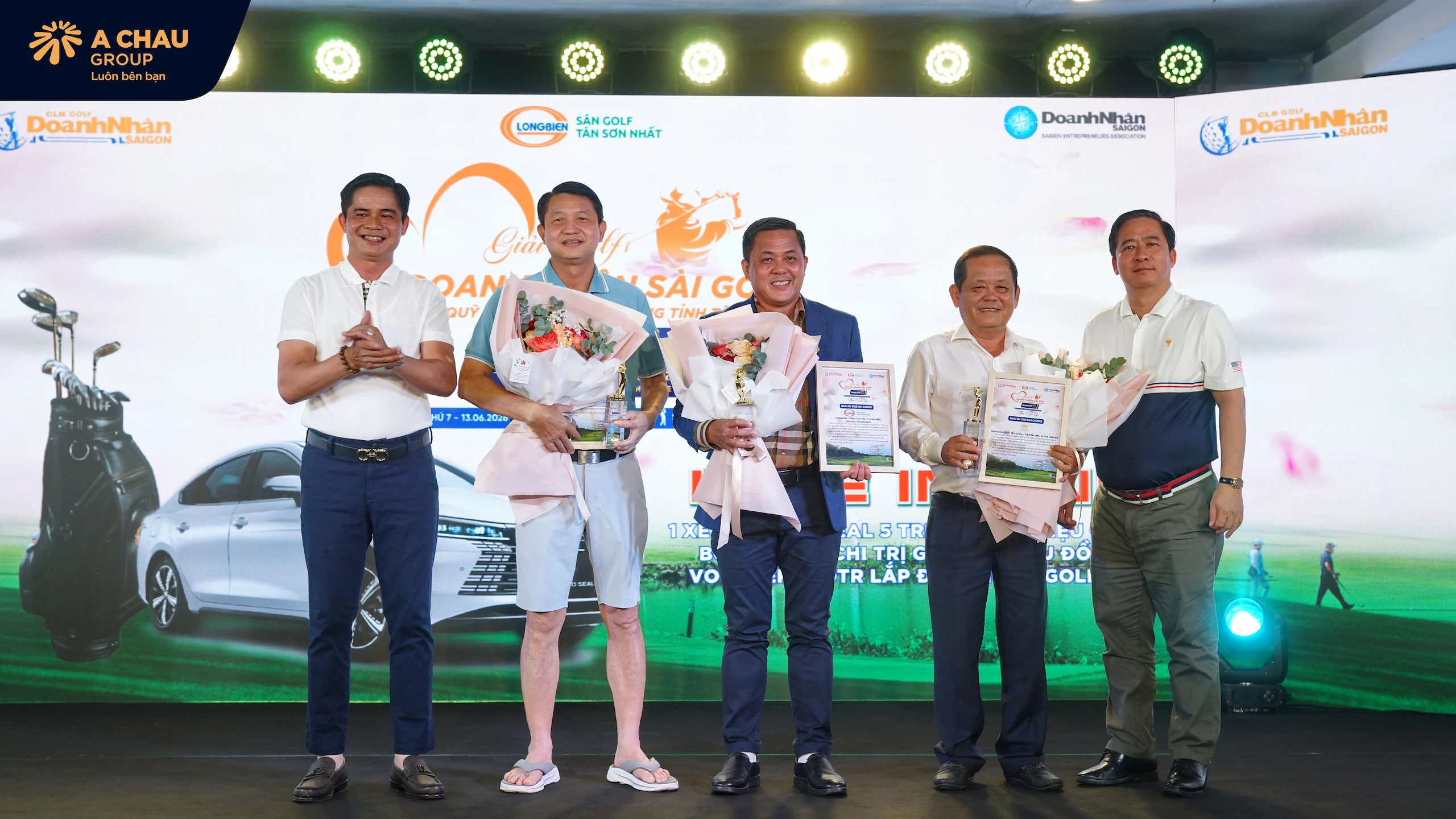 Á CHÂU GROUP ĐỒNG HÀNH CÙNG GIẢI GOLF DOANH NHÂN SÀI GÒN: KIẾN TẠO MÁI ẤM – TRAO GỬI YÊU THƯƠNG