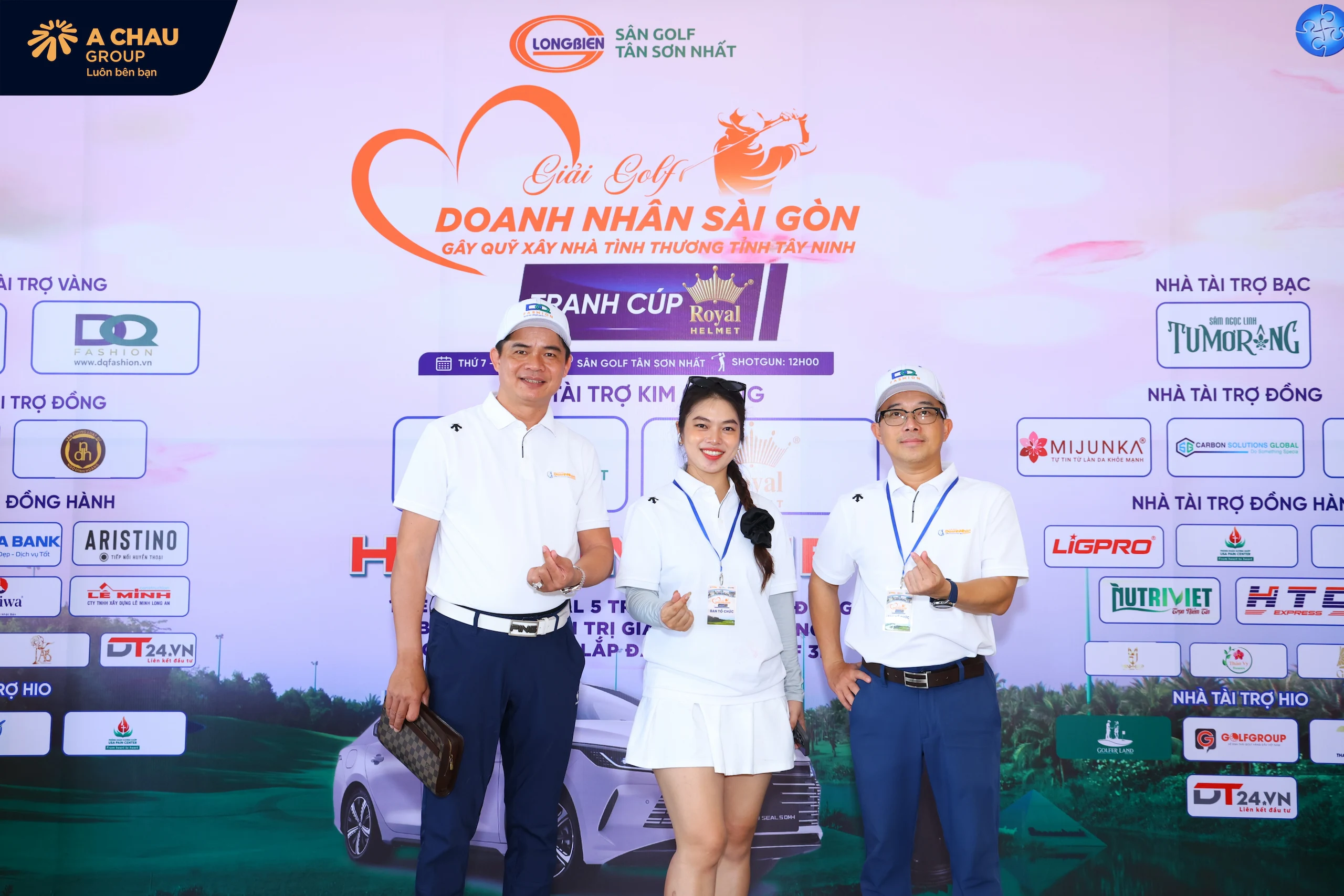 Á CHÂU GROUP ĐỒNG HÀNH CÙNG GIẢI GOLF DOANH NHÂN SÀI GÒN: KIẾN TẠO MÁI ẤM – TRAO GỬI YÊU THƯƠNG