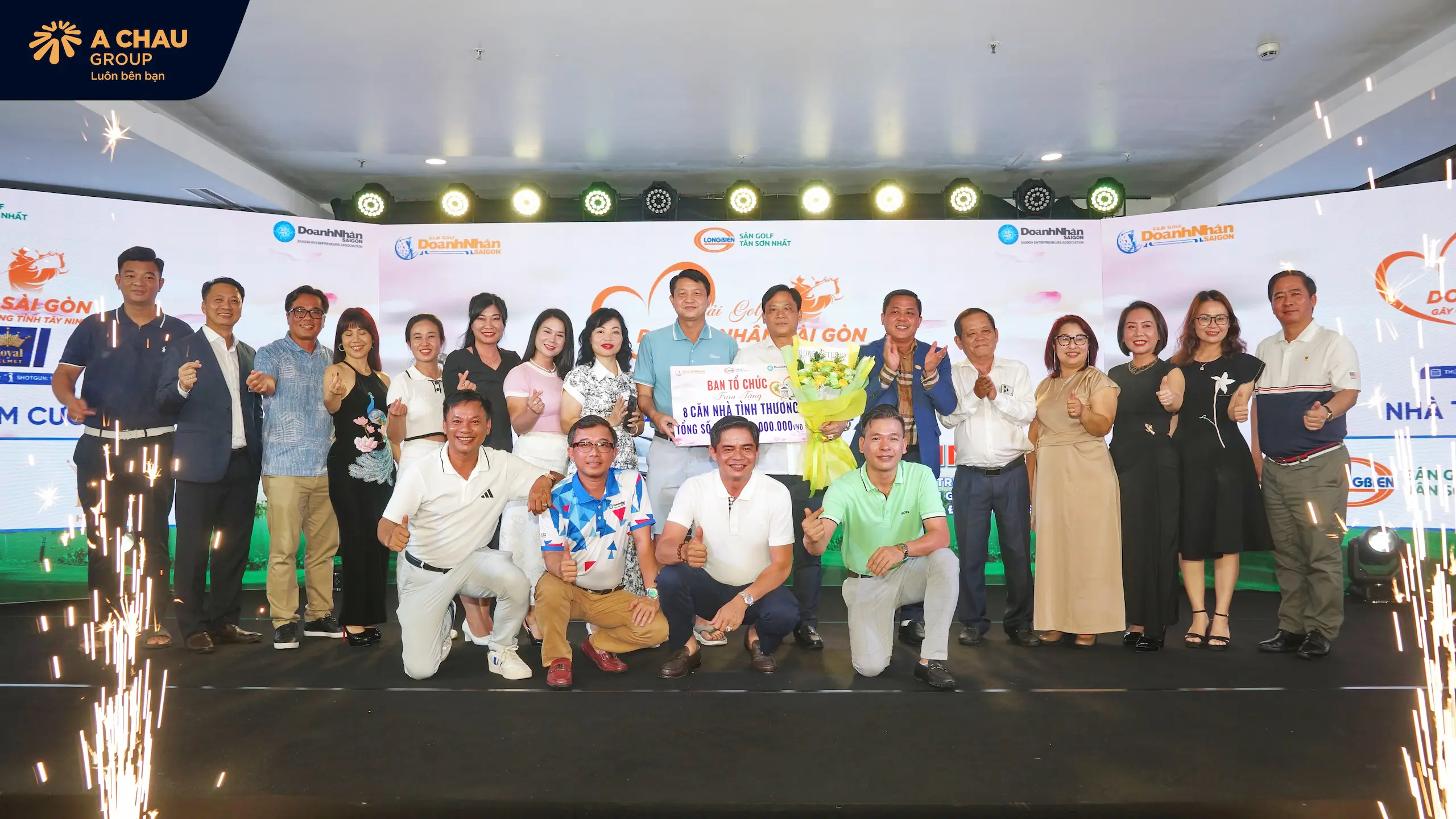 Giải Golf doanh nhân sài gòn gây quỹ xây nhà tình thương cho 8 căn nhà tại tỉnh Tây Ninh