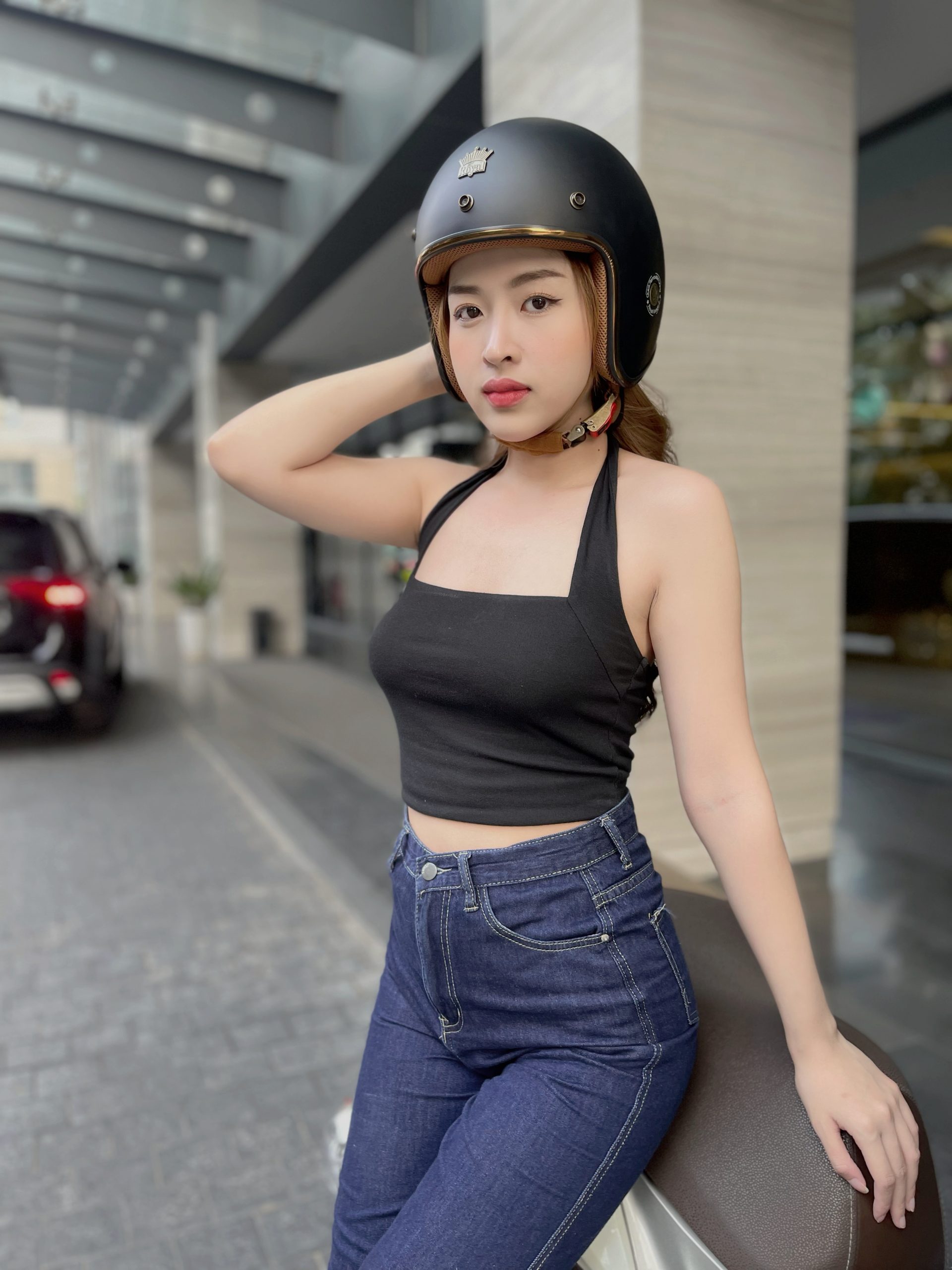 Mũ bảo hiểm 3/4 Royal M139