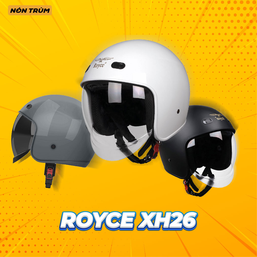 mu-bao-hiem-giau-kinh-6 Mũ bảo hiểm Royce XH26